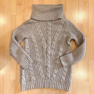 Banana Republic | Taupe Turtleneck chunky Sweater